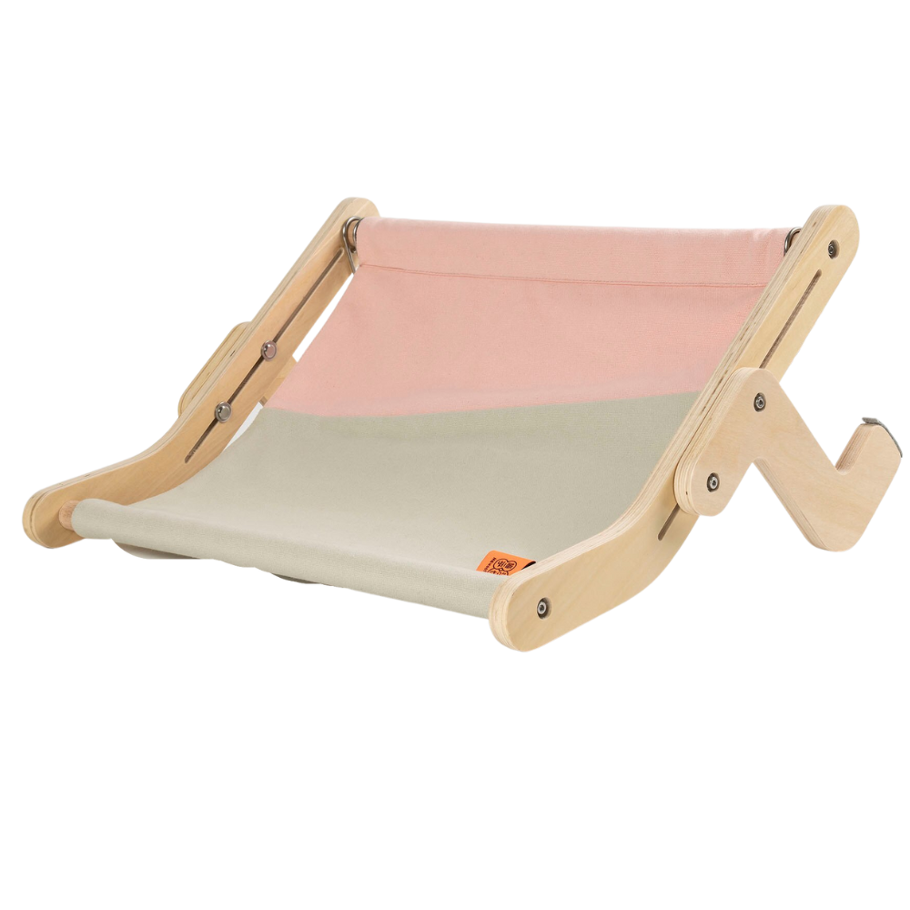 Perchoir de fenêtre en bois pour chat