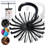 Porte-cravate rotatif à 360 degrés
