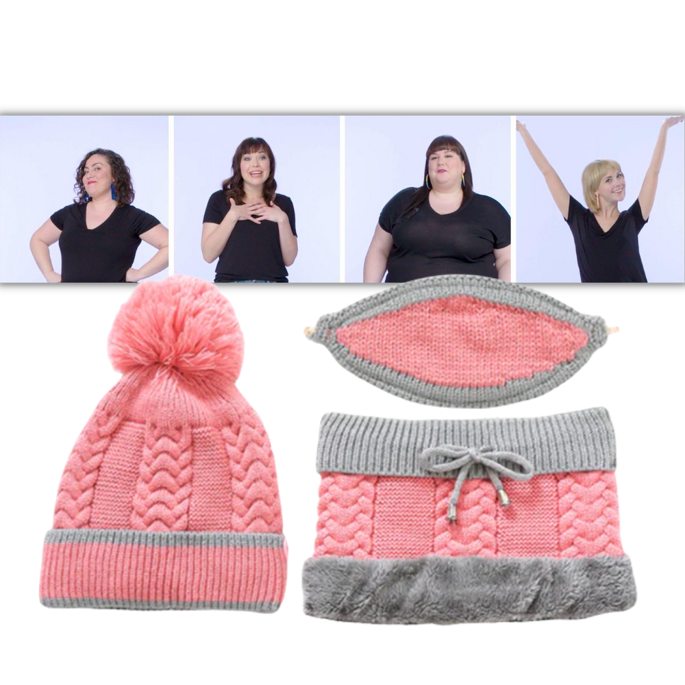 Ensemble de bonnets d'hiver
