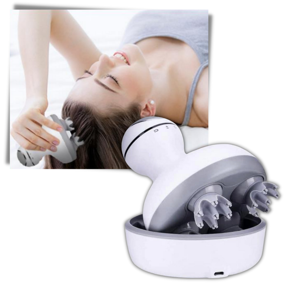 Masseur de cuir chevelu sans fil