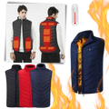 Gilet chauffant unisexe