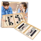 Jeu de hockey sur table en bois