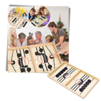 Jeu de hockey sur table en bois