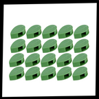 Lot de 20 attaches adhésives en forme de feuille