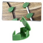 Lot de 20 attaches adhésives en forme de feuille