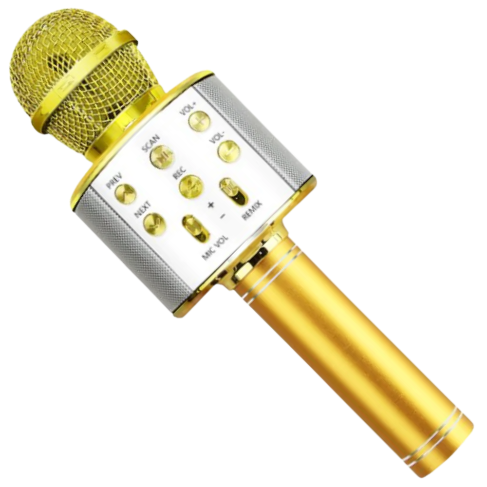 Microphone karaoké Bluetooth sans fil
