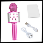 Microphone karaoké Bluetooth sans fil