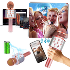 Microphone karaoké Bluetooth sans fil