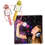 Microphone karaoké Bluetooth sans fil