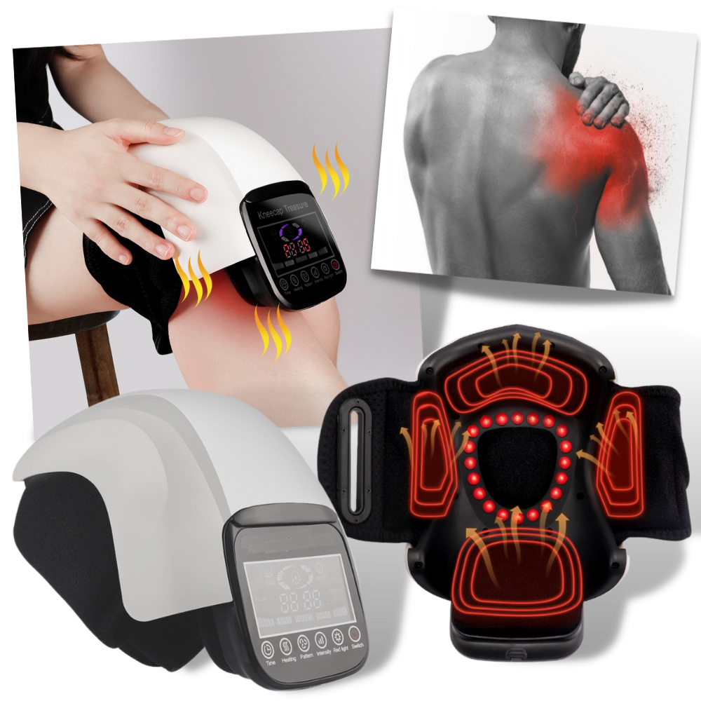 Masseur électrique à infrarouge pour les genoux