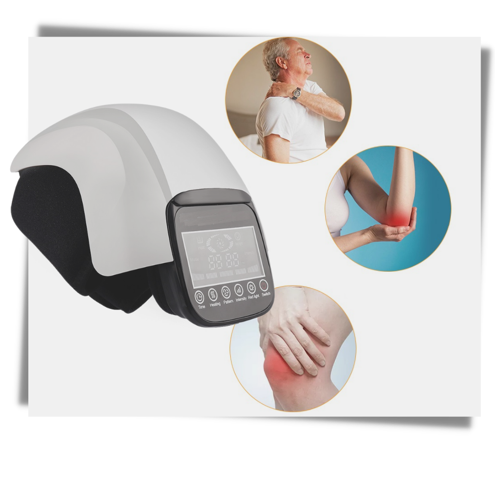 Masseur électrique à infrarouge pour les genoux