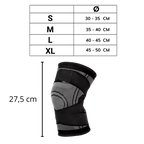Manchon de compression pour le genou