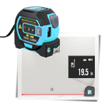 Mètre à ruban laser 3-en-1