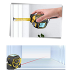 Mètre à ruban laser 3-en-1
