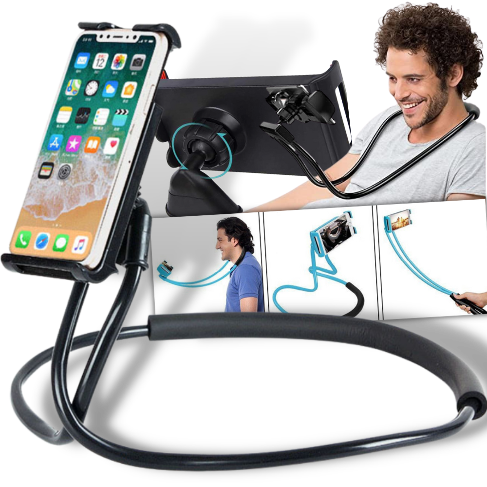 Support de téléphone pour le cou
