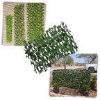 Clôture végétale artificielle rétractable