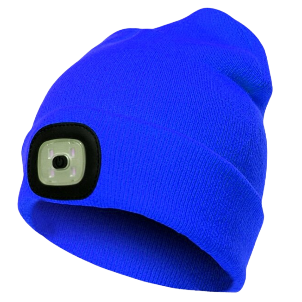 Bonnet avec lumière LED
