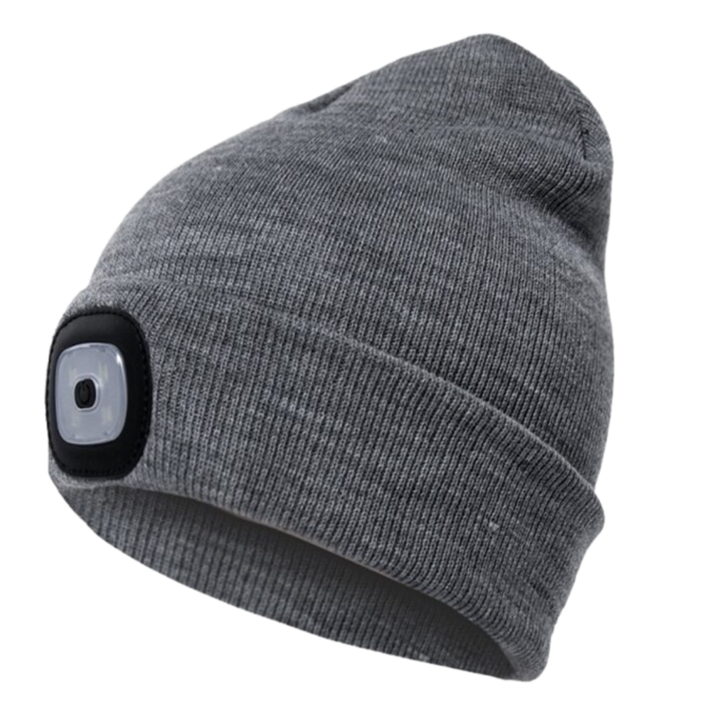 Bonnet avec lumière LED