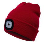 Bonnet avec lumière LED