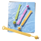 Lot de 2 élévateurs de siège de toilette en silicone