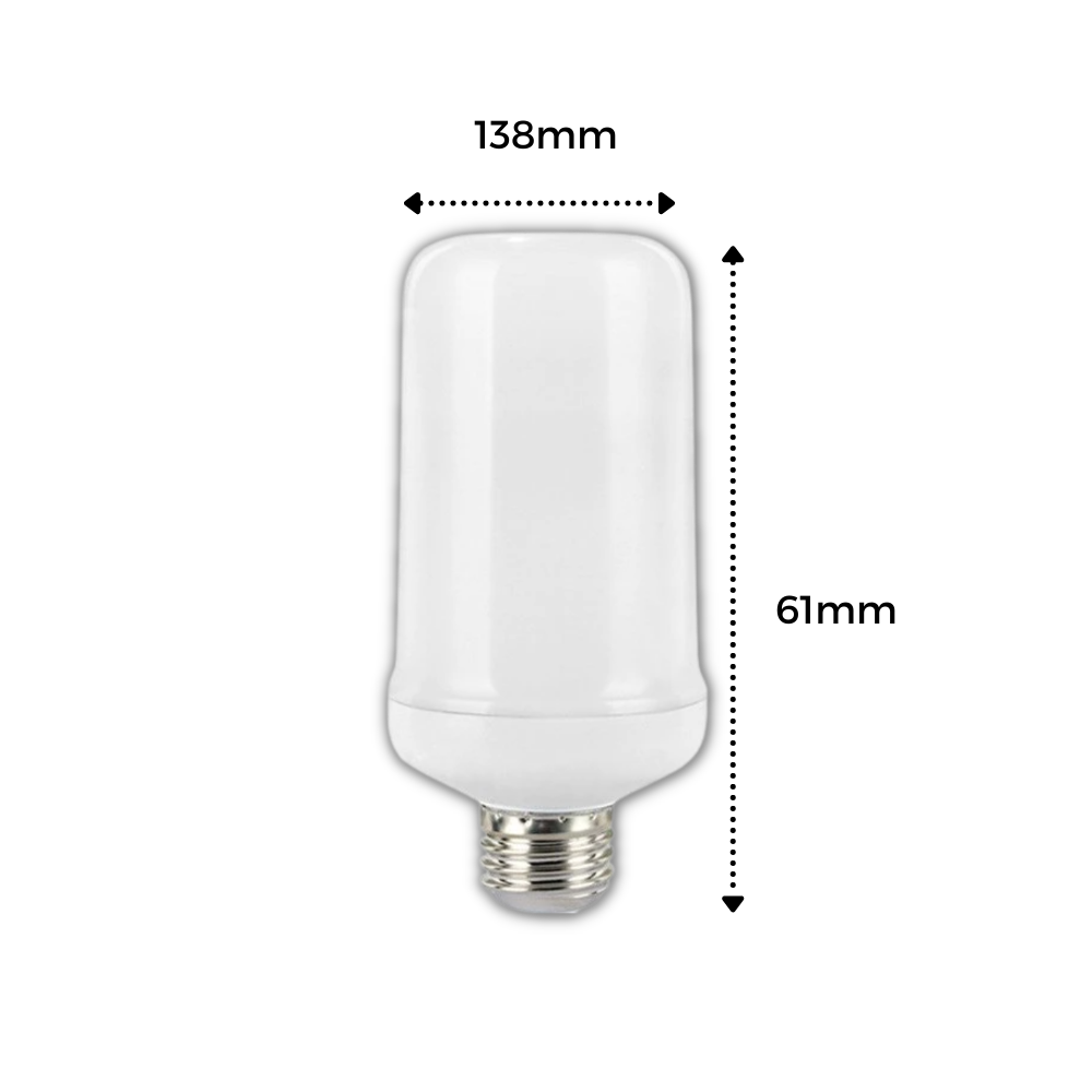 Lampe LED effet flamme