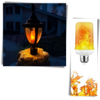 Lampe LED effet flamme