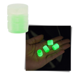 4 Bouchons de valves lumineux pour voitures