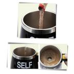 Tasse Magnétique à Remuage Automatique