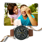 Montre à quartz de luxe étanche