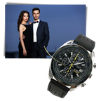 Montre à quartz de luxe étanche