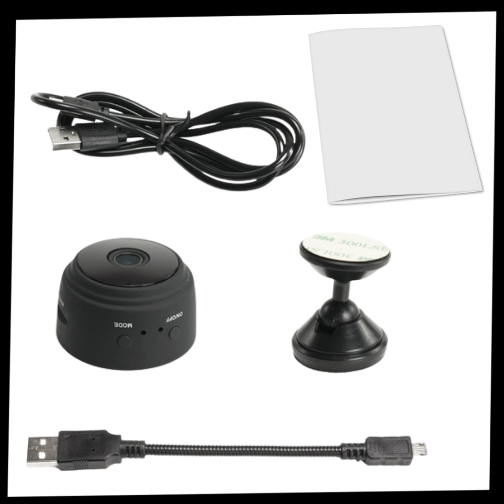 Mini caméra de surveillance sans fil