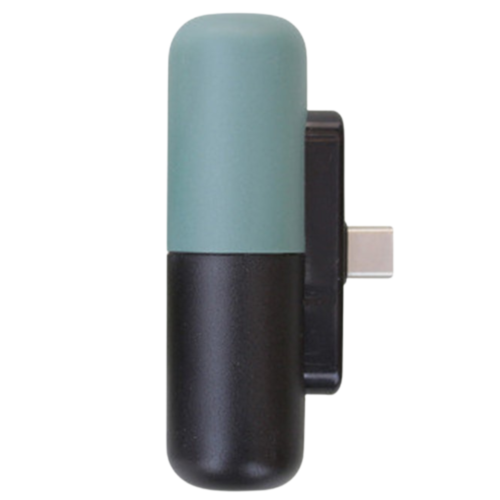 Mini-chargeur portable en forme de capsule