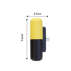 Mini-chargeur portable en forme de capsule
