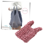 Sac à provisions plissé extensible
