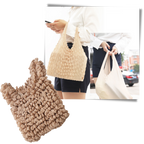 Sac à provisions plissé extensible