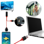 Câble adaptateur HDMI pour téléphones et tablettes