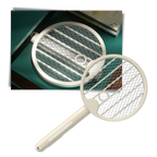 Raquette anti-moustique pliable 2-en-1