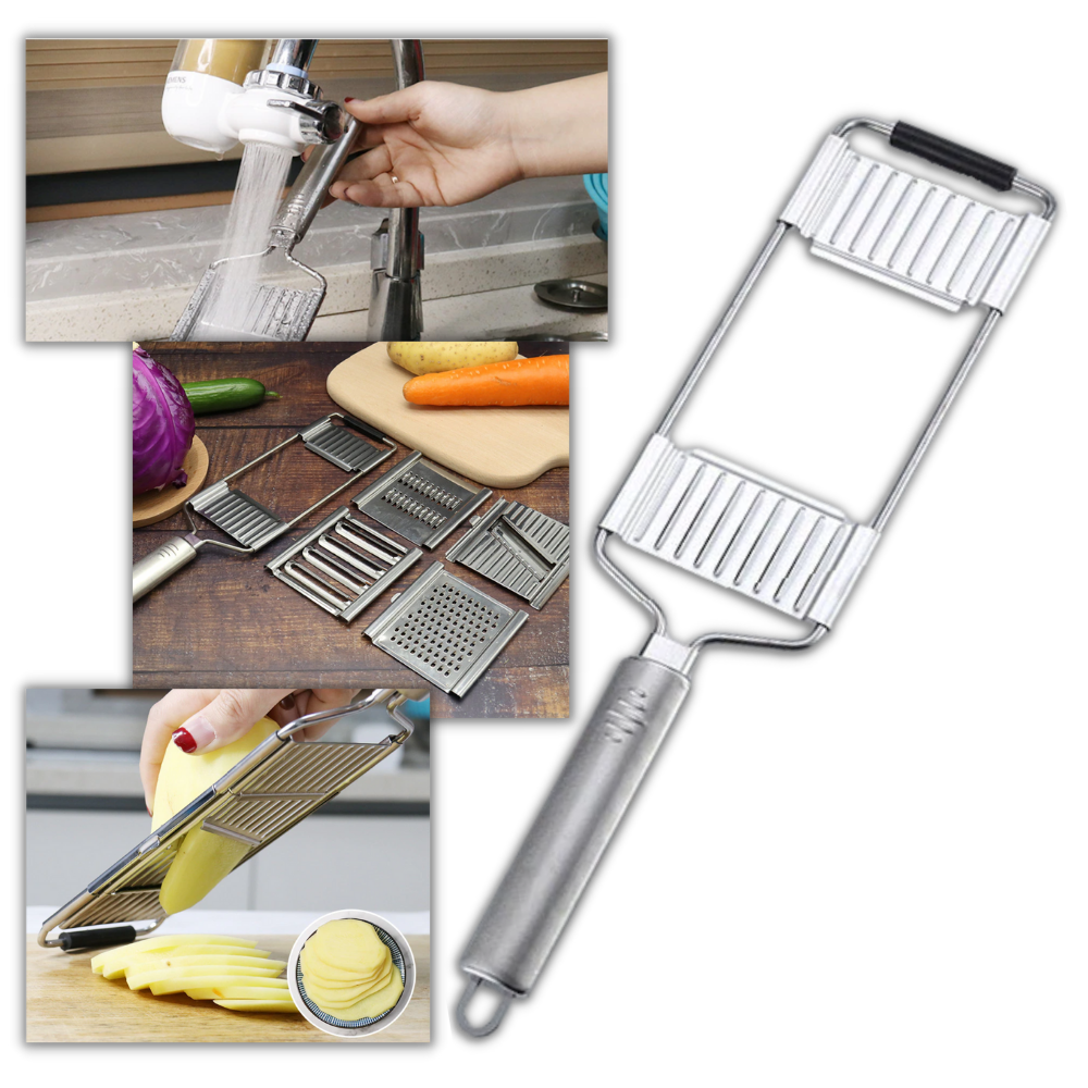 Râpe et éminceur de cuisine polyvalent
