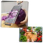 Râpe et éminceur de cuisine polyvalent