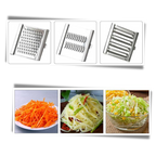 Râpe et éminceur de cuisine polyvalent