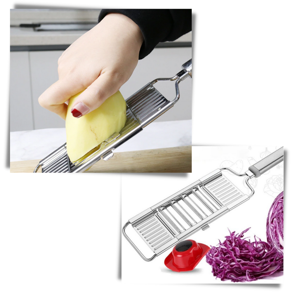 Râpe et éminceur de cuisine polyvalent