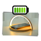 Lampe de bureau et chargeur de téléphone sans fil