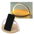 Lampe de bureau et chargeur de téléphone sans fil
