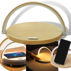 Lampe de bureau et chargeur de téléphone sans fil