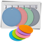 Sous-verre porte-pot en silicone