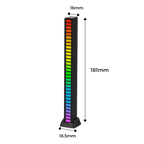 Lumière d'ambiance musicale à LED