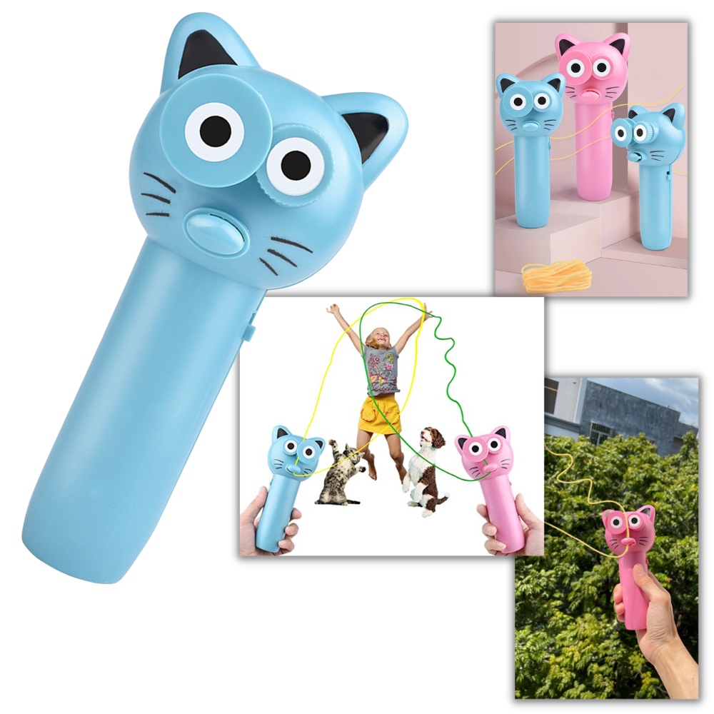 Lanceur de ficelle mignon