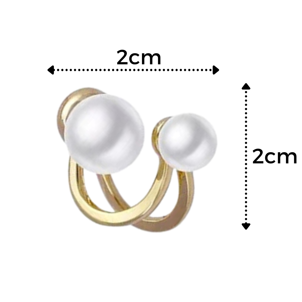 Pendants d'oreilles en perles vintage