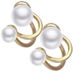 Pendants d'oreilles en perles vintage