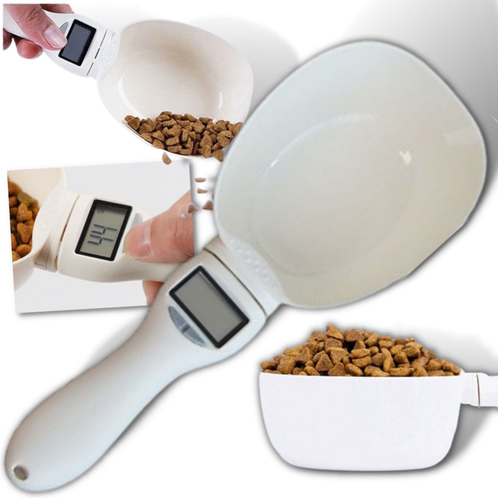 Cuillère à peser pour aliments d'animaux